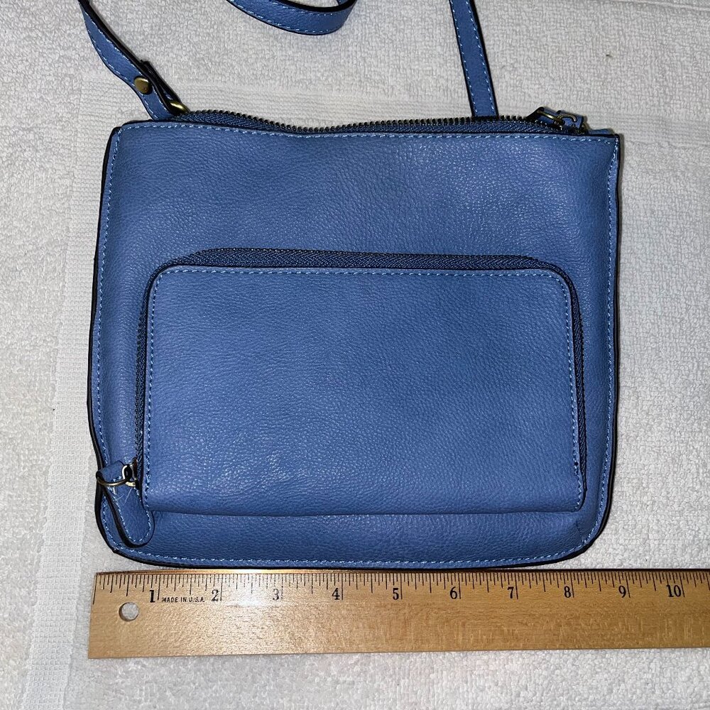 Joy Susan Blue Crossbody Purse
